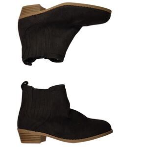 NEW Nordstrom Kids' Jayda Ankle Boot Black Bootie size 1